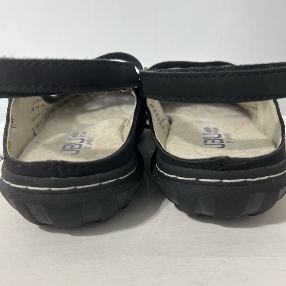 JBU By Jambu Black Floral Outerwear Hiking Gorpcore Hiking Maryjane Shoes 6.5 - Picture 8 of 16